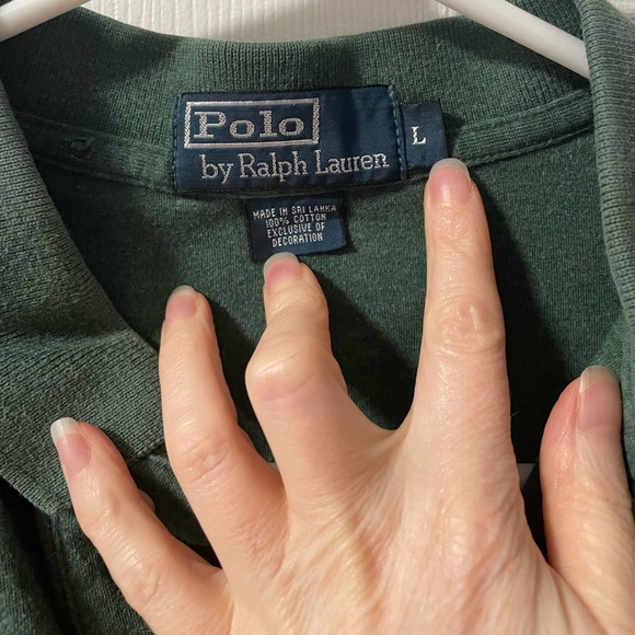 Green Polo by Ralph Lauren Size L - Picture 3 of 5